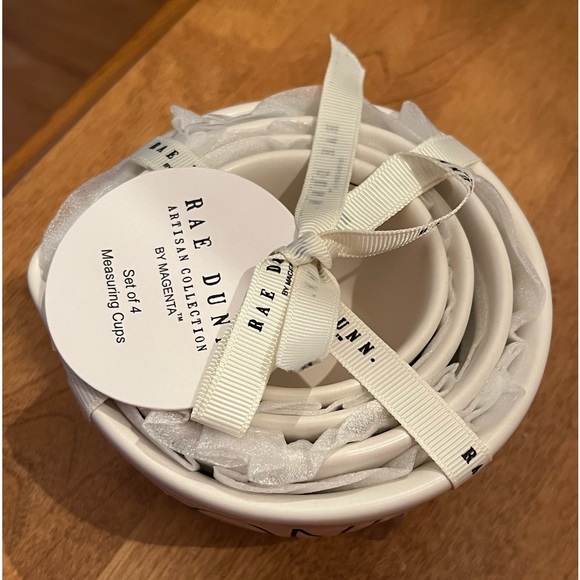 🆕 Rae Dunn Matte White Ceramic Measuring Cups - Picture 6 of 6